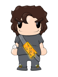 untitled drawing of a minecraft skin i had